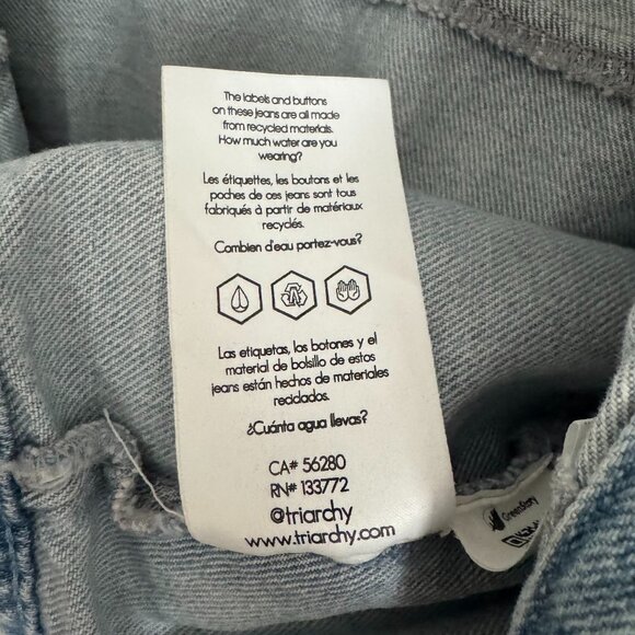 Triarchy - Stirrup Seamed Denim Jacket in Light Denim - Picture 8 of 12